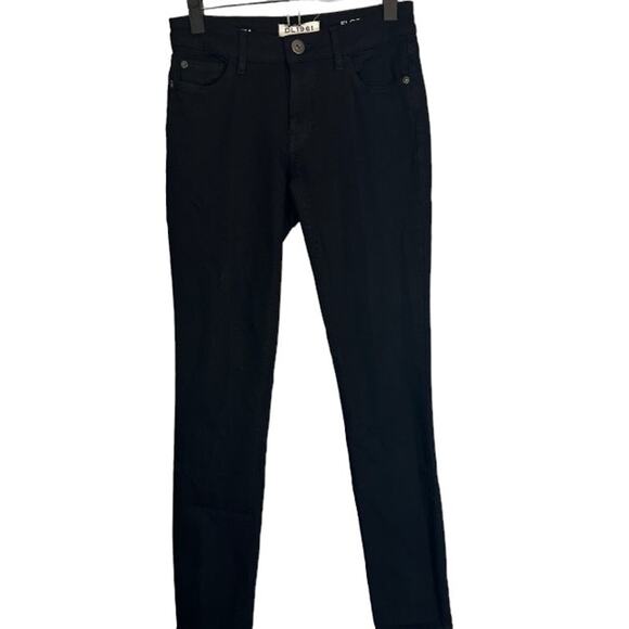 DL1961 Black Smart Denim Riker Instasculpt Florence Denim Jeans Women Sz 26 - Picture 1 of 13